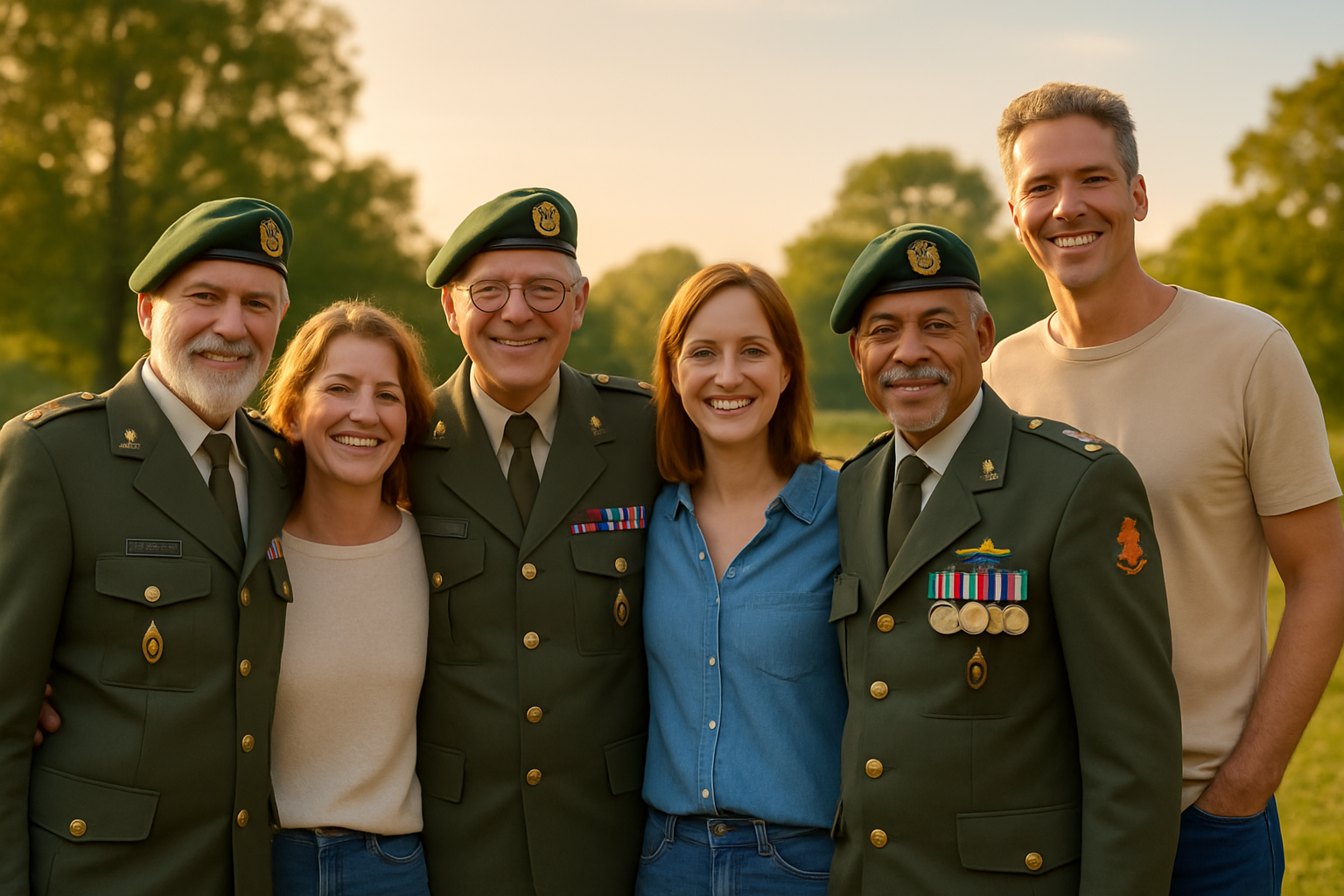 Veteranen en professionals die samenwerken in de keten